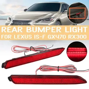2 Piezas de Luces LED Traseras para Parachoques de Coche, Luces de Freno para Lexus IS-F GX470 RX300, para Toyota Camry RAV4 Sienna Venza Reiz Innova - Product Image 1