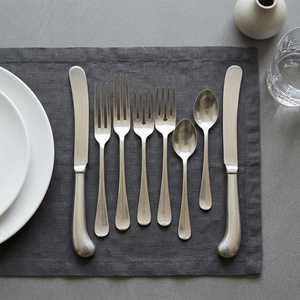 Couverts plaqués argent avec manche rond épais de créateur ensemble de couverts de fourchette et de couteau en acier inoxydable - Product Image 1