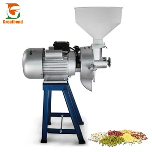 Factory Price Bean Maize Wheat Flour Mill Grain Grinding Machine 220V Mini Flour Mill Machines