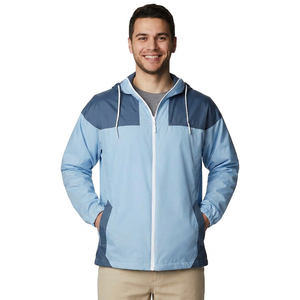Professional-Made Men's <b>Waterproof</b> Windbreaker <b>Jacket</b> Customized Solid Color Comfortable <b>Plus</b> <b>Size</b> Design for Winter - Product Image 1