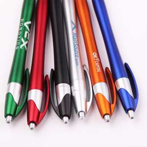 Longorgeous personalizzato Logo promozionale <span class=keywords><strong>penna</strong></span> Touch Screen Logo Mobile <span class=keywords><strong>penna</strong></span> a sfera in plastica con stilo sottile novità 1.0mm Writi - Product Image 4