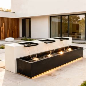 Cascadas Galvanizadas de Alta Calidad para Exteriores, Decoración Acuática, Gran Venta en el Mercado - Product Image 3