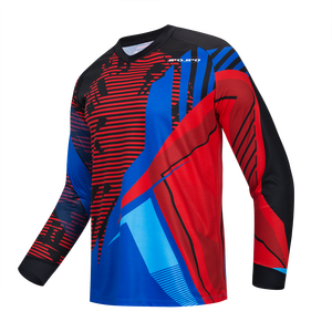 <span class=keywords><strong>Maglia</strong></span> da <span class=keywords><strong>Ciclismo</strong></span> a Maniche Lunghe da <span class=keywords><strong>Uomo</strong></span> Traspirante Autunnale per Sport all'Aperto, Motocross e Moto - Product Image 1