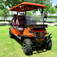 Kart électrique tout-terrain homologué pour la route, batterie lithium 48V 72V, buggy 4 à 6 places, voiturette de golf électrique