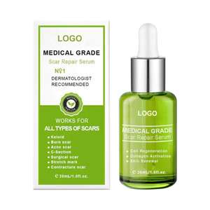 Suero Reparador de Cicatrices 30ml, Marca Privada OEM, Silicona Médica, Aplana Cicatrices, Queloides, Quemaduras, Cirugía, Vegano - Product Image 1