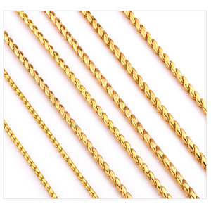 Cadena de serpiente para perro de Metal negro 2024, <span class=keywords><strong>Collar</strong></span> de acero inoxidable para mascotas, Correa P, cadena P de entrenamiento de serpiente dorada, <span class=keywords><strong>Collar</strong></span> de estrangulación, accesorio para perro - Product Image 2