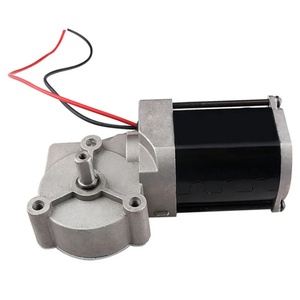 มอเตอร์เกียร์หนอน 12v DC มอเตอร์ปัดน้ำฝน 220v 24v 200w มอเตอร์เกียร์บ็อกซ์ - Product Image 1