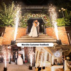 Máquina de Chispas Frías de 750W para Bodas, <span class=keywords><strong>DJ</strong></span> y Fiestas, Inalámbrica, con Control Remoto DMX, Fuente de Chispas Frías - Product Image 4