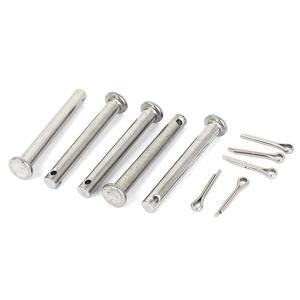 Clevis — épingles à tête <span class=keywords><strong>M6</strong></span> avec vis, 304, acier inoxydable, tête plate avec trou - Product Image 3