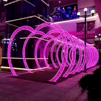 Décorations lumineuses LED en forme de cerf-volant, étanches IP65, DC24V, blanc chaud, pour éclairage extérieur de arbres, zones scéniques, parcs et rues