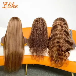 Pre Pluck 13x4 13x6 Lace Front Wig Loose Deep Body Curly Wave Glueless Wig Vendor HD Lace Frontal Human Hair Wig For Black Women