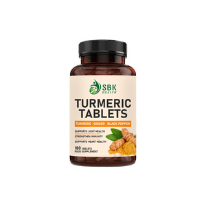 Comprimés de Curcuma OEM/ODM à base de racine de curcuma pour favoriser le confort des articulations et encourager une flexibilité articulaire optimale - Product Image 1