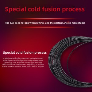 Kumpoo/Xunfeng Official Genuine Badminton Racket <strong>Strings</strong> High Elasticity <strong>Strong</strong> Durable Resistant Breakage Portable - Product Image 2