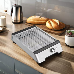 <span class=keywords><strong>Tostadora</strong></span> <span class=keywords><strong>de</strong></span> <span class=keywords><strong>Pan</strong></span> Plano con 6 Niveles <span class=keywords><strong>de</strong></span> Cocción Ajustables, Fácil <span class=keywords><strong>de</strong></span> Usar, <span class=keywords><strong>Tostadora</strong></span> <span class=keywords><strong>de</strong></span> 4 Rebanadas, Apta para Varios Panes y Pasteles, Diseño Clásico - Product Image 6