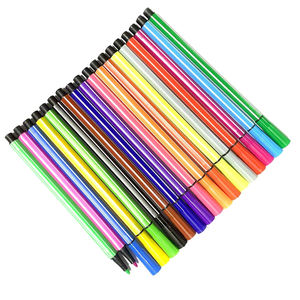 Stylos de dessin à l'aquarelle lavables, papeterie scolaire, peinture artistique, ensemble de stylos de couleur - Product Image 1