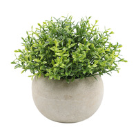 Pour l'approvisionnement exclusif transfrontalier : Plante verte artificielle hautement réaliste en pot, fausse fleur, ornements de bonsaï, accessoires de décoration intérieure en plastique, modèle YX