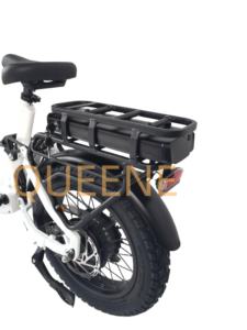 QUEENE/Nouveau 2026 Vélo électrique à suspension intégrale à cadre bas de haute qualité, pneus larges de <span class=keywords><strong>20</strong></span> <span class=keywords><strong>pouces</strong></span>, avec batterie double support - Product Image 4