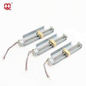 90 مللي متر السكتة الدماغية الخطي الصغير يخطو موتور البسيطة الخطي محرك خطويّ بالتيار المستمر الخطي المحركات 5v dc مع قوس - Product Image 2