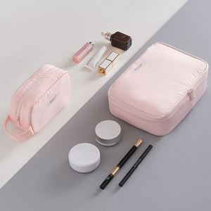 Sac de rangement cosmétique de style coréen, grande capacité, étanche, trousse de toilette, organiseur de cosmétiques, boîte de rangement - Product Image 2