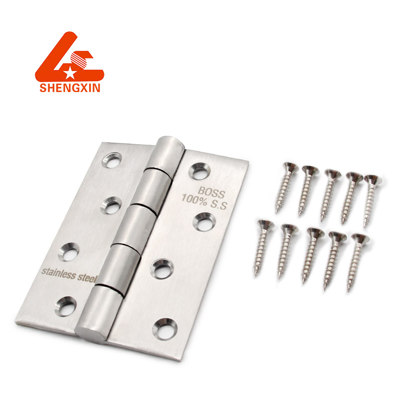 Дверные и оконные петли 304 нержавеющая сталь сатин OEM Мебель плоский материал оригинальный Размер петли