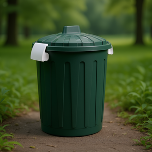 Poubelle (23Lt) avec couvercle à clip BLIM Vert Forêt BD001 0230MJ VBC - Product Image 3