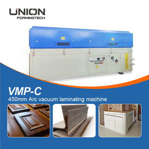 Presse à <span class=keywords><strong>membrane</strong></span> sous vide industrielle pour le laminage de film PVC, facile à utiliser, puissance 17 kW, pour portes intérieures de placards - Product Image 2
