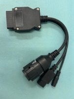 Câble OBD2 3PIN+10PIN+16PIN pour diagnostic, codage et programmation de motos BMW, adaptateur ICOM-D