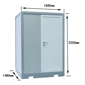 AUS Standard Modern Outdoor <b>Portable</b> Restroom Prefab Bathroom Divided Shower Room Prefab Flat Pack Design - Product Image 2
