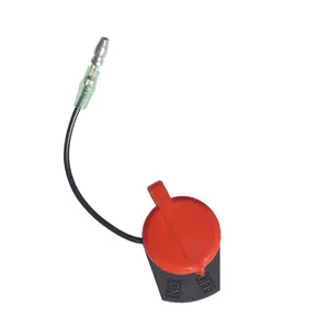 Generator parts & Achesories GX160 168F Generator Switch Parts Microtiller Damper Switch Single Wire Stop Switch Valve Activate