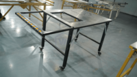 Sierra de Mesa Portátil 108 al por Mayor, Máquina de Corte de Madera Deslizante para Trabajos de Carpintería con Motor Central y Diseño de Panel Horizontal