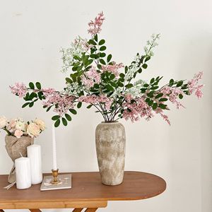 Fleur artificielle Yasunobu en forme de gressin, branche unique en mousse, faite à la main, pour décoration de mariage et de maison, taille moyenne, blanc, rose, violet - Product Image 2