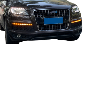 Feux de jour à LED pour <span class=keywords><strong>Audi</strong></span> <span class=keywords><strong>Q7</strong></span> 2010-2015, <span class=keywords><strong>clignotant</strong></span> <span class=keywords><strong>dynamique</strong></span> jaune, feu antibrouillard 12V, neuf, garantie 1 an - Product Image 6