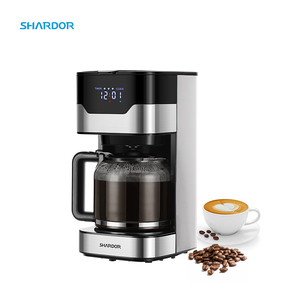 Macchina per Caffè Americano 12 Tazze in Acciaio Inox con Funzione Pausa e Mantenimento Calore, Controllo Temperatura Programmabile, Elettrica - Product Image 1