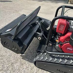 China Remote-controlled Tracked Robotic Lawnmower with Factory Price - Product Image 5