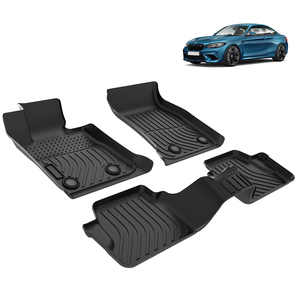 Accesorios de <span class=keywords><strong>Interior</strong></span> de coche 3D TPE alfombrillas para suelo de coche alfombrillas para maletero para BMW M2 F87 2017-2021 alfombrilla para alfombra de coche - Product Image 2