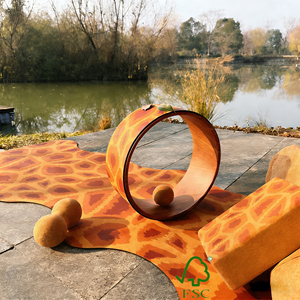 <span class=keywords><strong>Tapis</strong></span> de yoga en caoutchouc de liège mat de fitness à recyclage géométrique écologique avec logo personnalisé, <span class=keywords><strong>tapis</strong></span> de yoga avec transport - Product Image 1