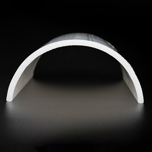 <span class=keywords><strong>Tuyau</strong></span> fendu en PVC blanc, tube demi-rond PN10 PN16, haute rigidité pour la surveillance des pipelines et les systèmes d'échantillonnage de liquides - Product Image 4