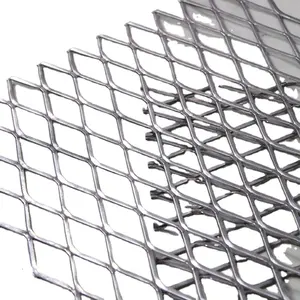 Panel de malla de pasarela de metales expandidos de alta resistencia, malla de alambre extensible de hierro y acero de aluminio, malla de placa de acero
