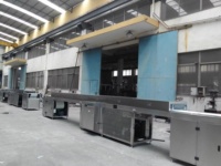Machine de refroidissement de chocolat en acier inoxydable de 400 mm, tunnel de refroidissement de chocolat, refroidisseur de chocolat