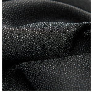 Chất lượng cao 100% PES đồng bằng dệt nóng chảy interlining dính interlining vải - Product Image 2