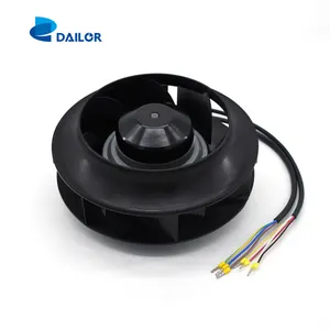 Backward Curved Centrifugal Blower Fan Radial round Industrial Ventilation Fan AC 110V 220V Ball CCC 220mm