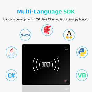 Настольный RFID-считыватель CHAFON CF603 с USB-интерфейсом, 860-960 МГц UHF, из алюминиевого сплава, 100 меток/сек, для управления библиотеками - Product Image 5