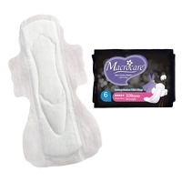 Serviette hygiénique biodégradable super absorbante en coton, protège-slip menstruel, serviette hygiénique pour femmes