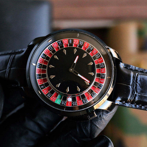 Reloj Mecánico de Pulsera para Hombre de Alta Calidad, 41 mm, Diseño Esqueleto, Cuerda Manual, Caja de Acero Inoxidable, Correa de Cuero, Cristal de Zafiro - Product Image 5