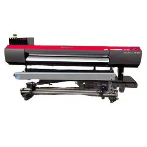 इस्तेमाल किया डिजिटल inkjet प्रिंटर XF640 90% नई रोलाण्ड प्रिंटर डबल सिर पर्यावरण विलायक मुद्रण मशीन बिक्री के लिए