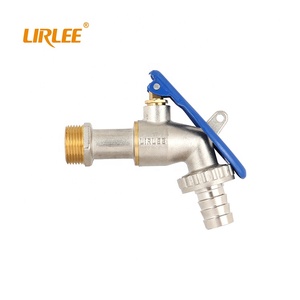 <span class=keywords><strong>Robinet</strong></span> d'eau en laiton de haute qualité LIRLEE, électroplaqué argenté, robinets de cuisine de style moderne, robinets de lavabo avec verrou - Product Image 3