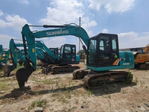 Excavadoras de orugas hidráulicas Sunward SWE80E de 8 toneladas usadas de alta calidad SWE80 SWE60E SWE60 excavadoras de segunda mano excavadoras grandes - Product Image 3