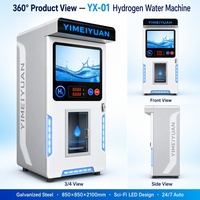 Máquina Expendedora de Agua para Estaciones de Servicio, Descansaderos de Autopistas, con Monedas, Tarjeta, QR, RO, Pantalla LED Inteligente, UV, OEM, 24 Horas