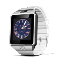 Reloj inteligente DZ09 BT 2025 con pantalla TFT, compatibilidad con teléfono Android, reloj de pulsera de plástico TPU, recordatorio de llamada, compatible con tarjeta SIM/TF