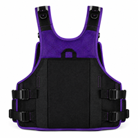 Gilet de sauvetage commercial pour rafting en eaux vives 150N 600D Oxford NBR Foam, réglable, multi-poches, pour kayak et sauvetage aquatique